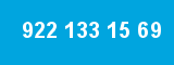 922 133 15 69 922 133 15 69